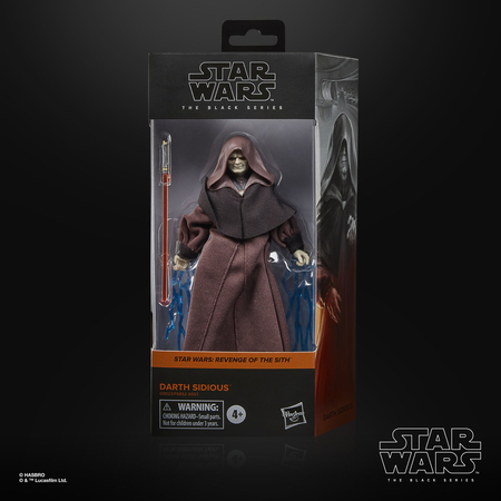 Star Wars The Black Series Darth Sidious 6-inch scale action figure Hasbro G0023