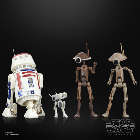 Star Wars The Black Series R5-D4, BD-72 et droïdes pit figurines échelle 6 pouces Hasbro G0217