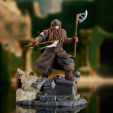 Lord of the Rings - Gimli Deluxe Gallery Diorama Diamond Select 85384