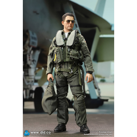 US Navy Instructeur de combat Pilote de F/A-18E – Capitaine Mitchell figurine échelle 1:6 DID MA80170