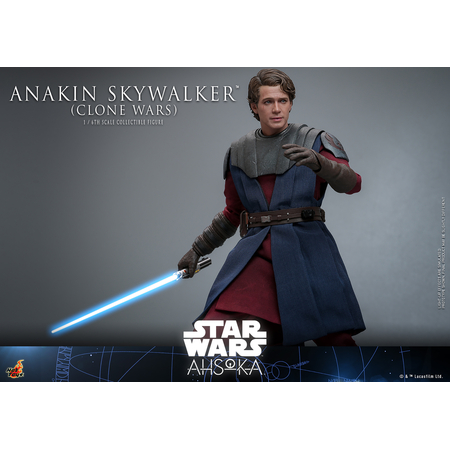Star Wars Anakin Skywalker (Clone Wars) 1:6 Scale Figure Hot Toys 913285