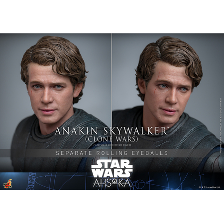 Star Wars Anakin Skywalker (Clone Wars) 1:6 Scale Figure Hot Toys 913285 TMS129