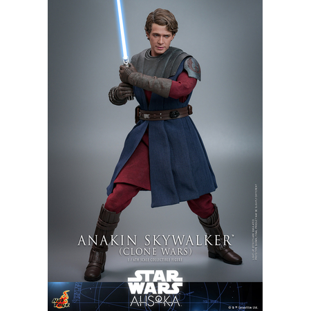 Star Wars Anakin Skywalker (Clone Wars) 1:6 Scale Figure Hot Toys 913285