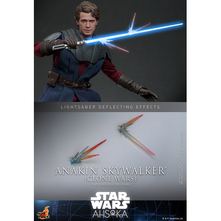 Star Wars Anakin Skywalker (La Guerre des Clones) Figurine Échelle 1:6 Hot Toys 913285 TMS129