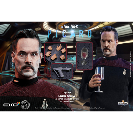 Star Trek: Picard - Captain Liam Shaw 1:6 Scale Figure EXO-6 (913328)