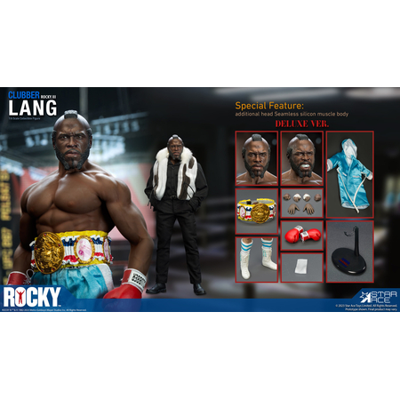 Rocky III Clubber Lang version de Luxe Figurine Échelle 1:6 Star Ace Toys Ltd 912673 SA0136