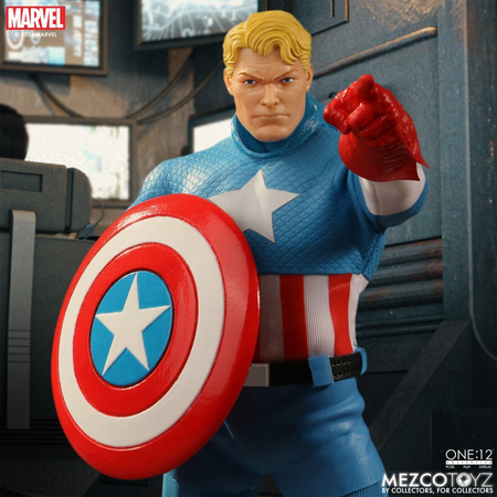 One:12 Collective Marvel Captain America – Édition Silver Age figurine Mezco Toyz 76254