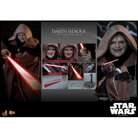 Star Wars Darth Sidious 1:6 Scale Figure Hot Toys 913416