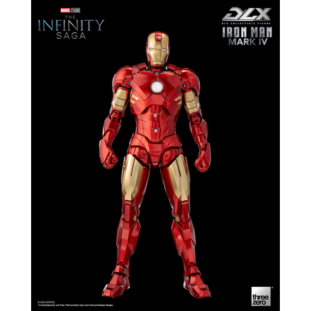 Marvel DLX Iron Man Mark 4 Action Figure Threezero 913396