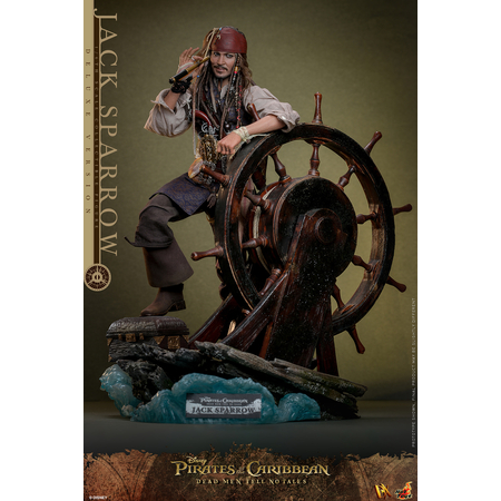 Pirates of the Caribbean: Dead Men Tell No Tales - Jack Sparrow (DELUXE VERSION) 1:6 scale figure Hot Toys 9132382 DX38
