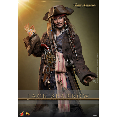 Pirates des Caraïbes: Les morts ne racontent pas d'histoires - Jack Sparrow (VERSION RÉGULIÈRE) figurine échelle 1:6 Hot Toys 913238