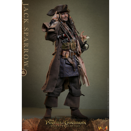 Pirates des Caraïbes: Les morts ne racontent pas d'histoires - Jack Sparrow (VERSION RÉGULIÈRE) figurine échelle 1:6 Hot Toys 913238 DX37