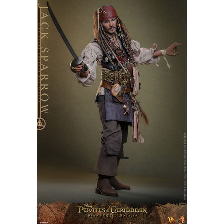 Pirates des Caraïbes: Les morts ne racontent pas d'histoires - Jack Sparrow (VERSION RÉGULIÈRE) figurine échelle 1:6 Hot Toys 913238