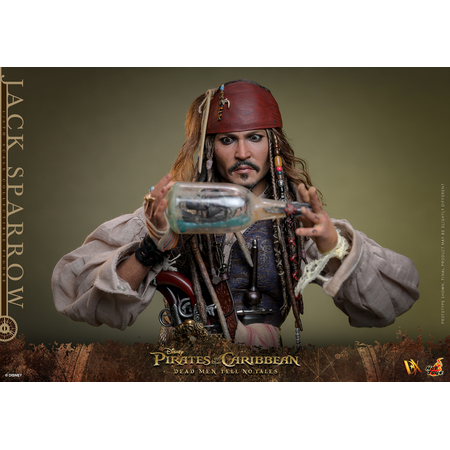 Pirates des Caraïbes: Les morts ne racontent pas d'histoires - Jack Sparrow (VERSION RÉGULIÈRE) figurine échelle 1:6 Hot Toys 913238