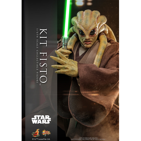 Star Wars: Épisode III La Revanche des Siths Kit Fisto Figurine Échelle 1:6 Hot Toys 904939 MMS751
