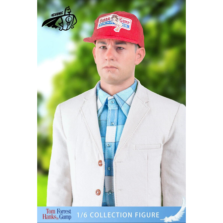 Forrest Gump avec son banc public Figurine Échelle 1:6 Chong Toys