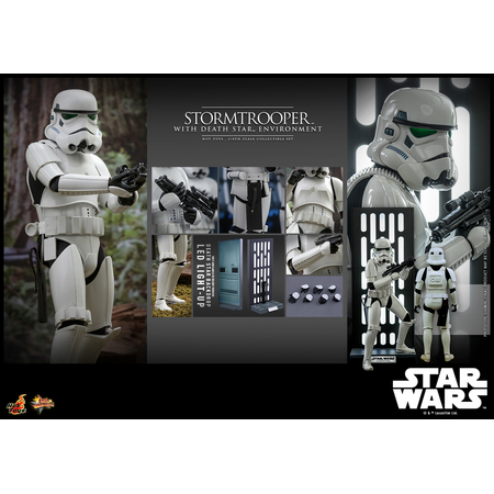 Star Wars Stormtrooper with Death Star Environment 1:6 Scale Figure Hot Toys 913221