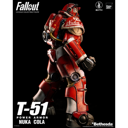 Fallout T-51 Nuka Cola Power Armor 1:6 Scale Figure Threezero 913208