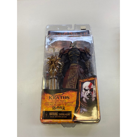 God of WAR Kratos ares armor and blade of athena figure Neca