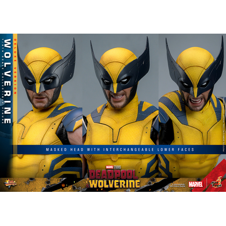 Marvel Wolverine (du film Deadpool & Wolverine) VERSION DE LUXE Figurine Échelle 1:6 Hot Toys 9134872 MMS754