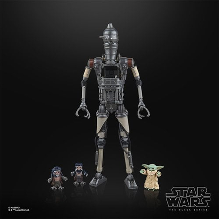 Star Wars The Black Series IG-12 & Grogu Deluxe 6-Inch Action Figure 2-Pack Hasbro G0074