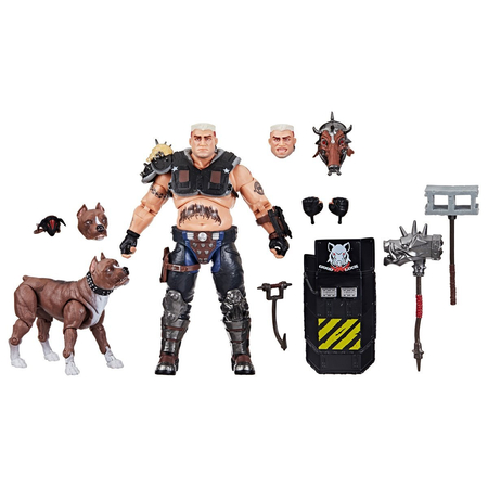 GI Joe Classified Series Dreadnok Road Pig and Rawkus Pet Dog Pit Bull 6-Inch Action Figure Hasbro #135 (G0435)