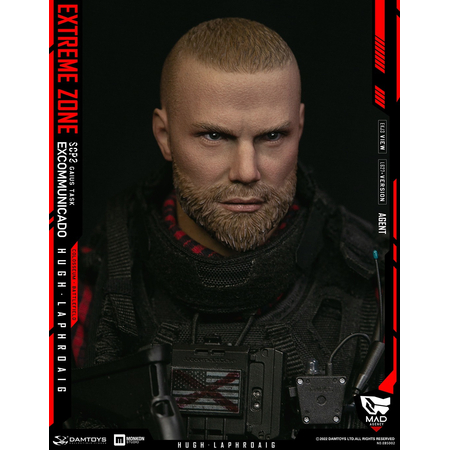 Extreme Zone Agent Hugh Laphroaig Figurine échelle 1:6 DamToys DAM-EBS002