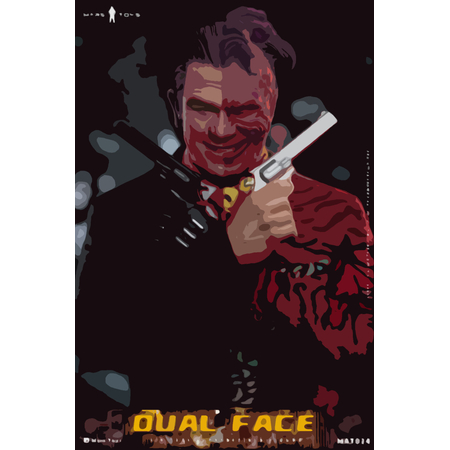 Dual Face 1:6 Figurine Échelle 1:6 Mars Toys MAT024