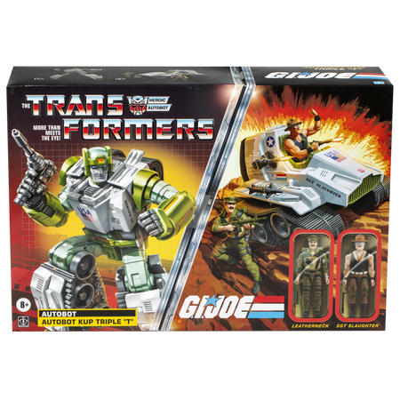 Transformers Collaborative GI Joe x Transformers Autobot Kup Triple T Hasbro F9941