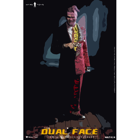 Dual Face 1:6 Figurine Échelle 1:6 Mars Toys MAT024