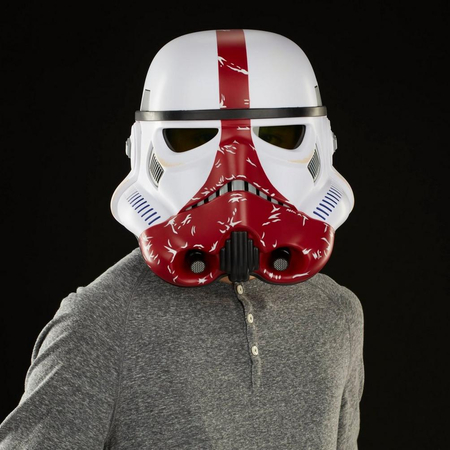 Star Wars The Black Series Incinerator Stormtrooper Electronic Helmet Hasbro E8671
