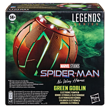 Marvel Legends Series Green Goblin Roleplay Electronic Pumpkin Hasbro F9004