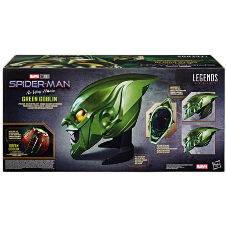 Marvel Legends Series Green Goblin Casque échelle 1:1 Hasbro F9111