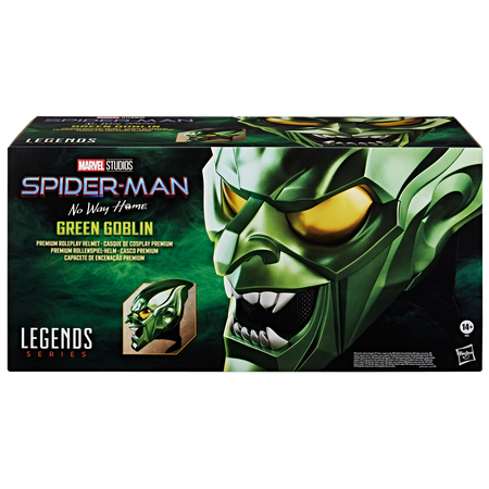Marvel Legends Series Green Goblin Casque échelle 1:1 Hasbro F9111