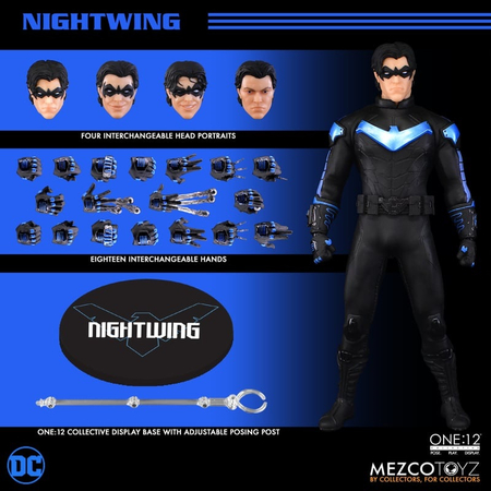 One:12 Collective DC Nightwing Figurine Mezco Toyz 76575