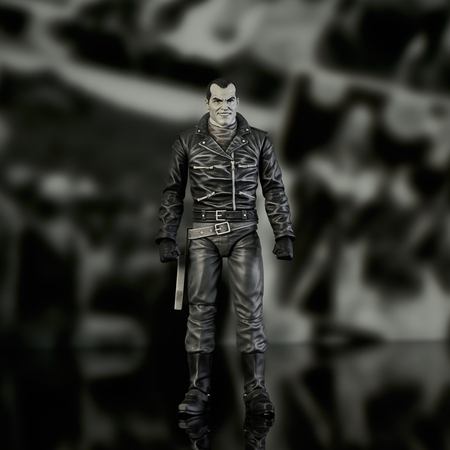 The Walking Dead (Comic Series 2) Negan and a Walker Deluxe Action Figure Set Diamond Select 85528