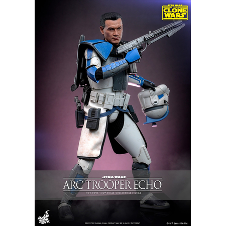 Star Wars The Clone Wars ARC Trooper Echo 1:6 Scale Figure Hot Toys 913578 TMS133