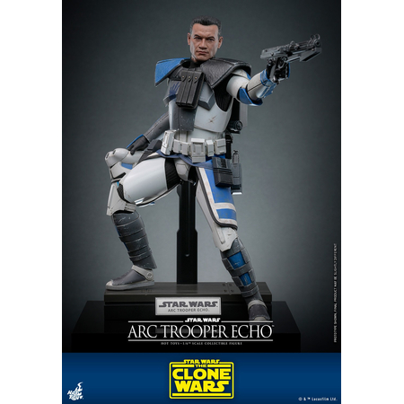 Star Wars The Clone Wars ARC Trooper Echo 1:6 Scale Figure Hot Toys 913578 TMS133