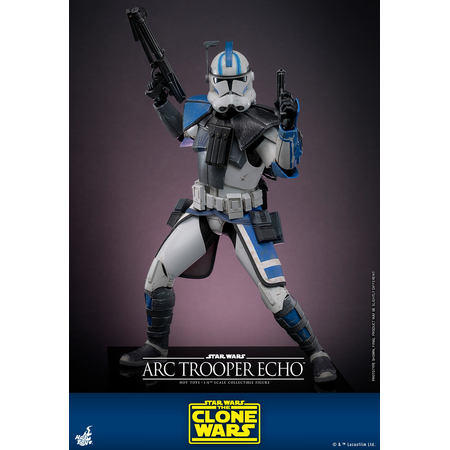 Star Wars The Clone Wars ARC Trooper Echo 1:6 Scale Figure Hot Toys 913578 TMS133