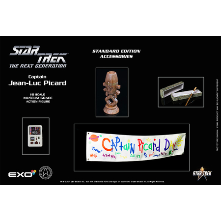 Star Trek: The Next Generation - Captain Jean-Luc Picard 1:6 Scale Figure EXO-6 (913502)