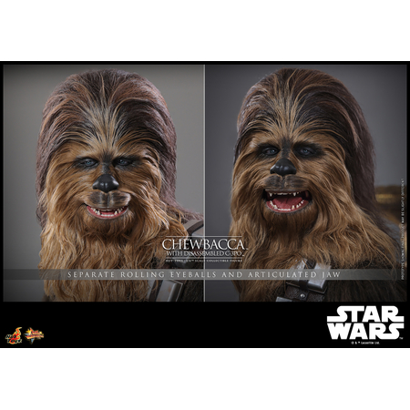 Star Wars: The Empire Strikes Back - Chewbacca with Disassembled C-3PO 1:6 Scale Figure Hot Toys MMS766 903739
