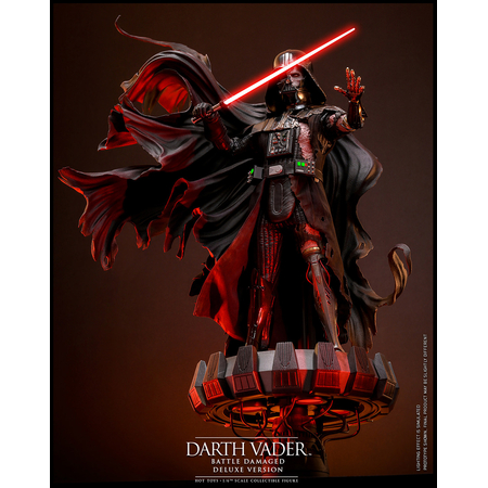 Star Wars Darth Vader (Battle Damaged) DELUXE VERSION 1:6 Scale Figure Hot Toys 9136122 DX45
