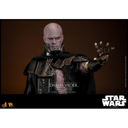 Star Wars Darth Vader (Battle Damaged) DELUXE VERSION 1:6 Scale Figure Hot Toys 9136122 DX45