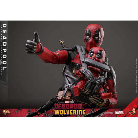 Marvel Deadpool (du film Deadpool & Wolverine) Figurine Échelle 1:6 Hot Toys 913476 MMS746