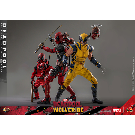 Marvel Deadpool (du film Deadpool & Wolverine) Figurine Échelle 1:6 Hot Toys 913476 MMS746