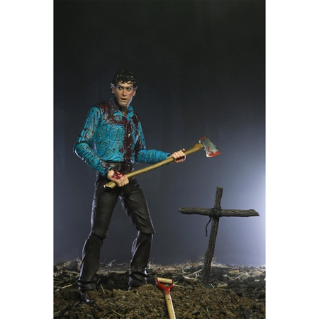 Evil Dead Ultimate Bloody Ash et Cheryl Williams Ensemble de 2 figurines échelle 7 pouces NECA 41979