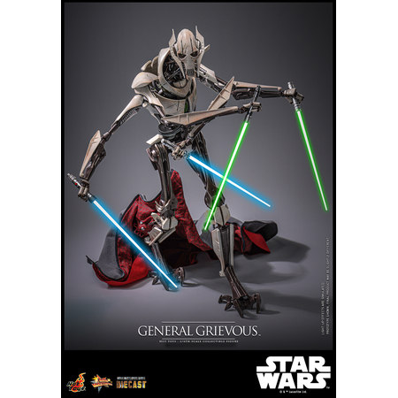 Star Wars General Grievous (Diecast Body Structure) 1:6 Scale Figure Hot Toys 913608 MMS760D67