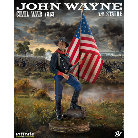 John Wayne (Civil War 1863) 1:6 Scale Statue Infinite Statue 913623
