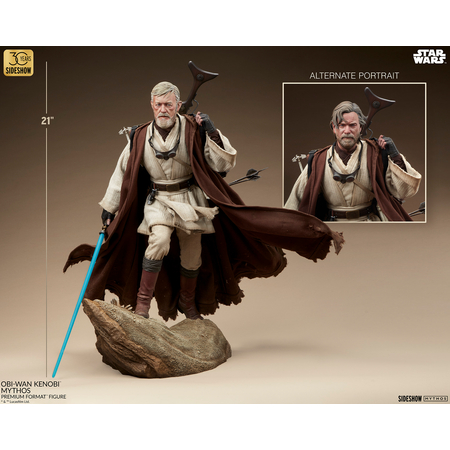 Star Wars Obi-Wan Kenobi Mythos Premium Format Figure Sideshow Collectibles 300853