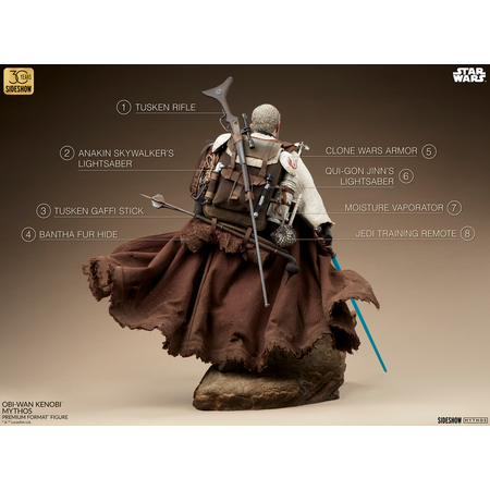 Star Wars Obi-Wan Kenobi Mythos Premium Format Figure Sideshow Collectibles 300853